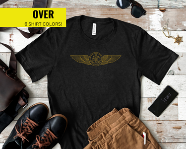 Aircrewman Operator Qualification T-Shirt - Gold Collection